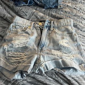 aeropostale denim shorts